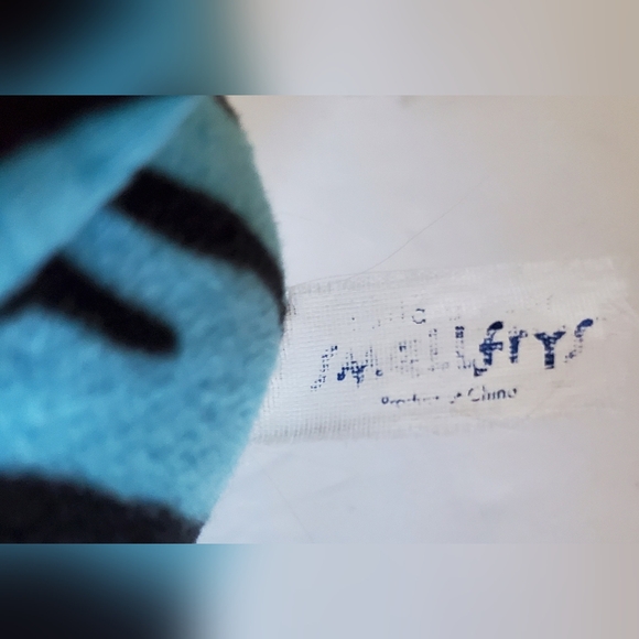 Build-A-Bear BAB Smallfry 7" Turquoise Tiger Plush Stuffed Toy w/Shirt - EUC - Picture 5 of 13